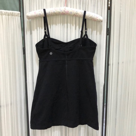 EUC Lululemon Black Luon Camisole - Size 4 - Picture 2 of 2